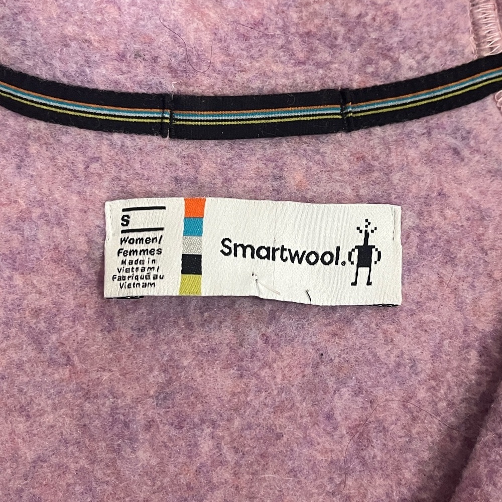 Smartwool Women’s Lavender Fleece half zip hooded Jacket - Picture 4 of 8